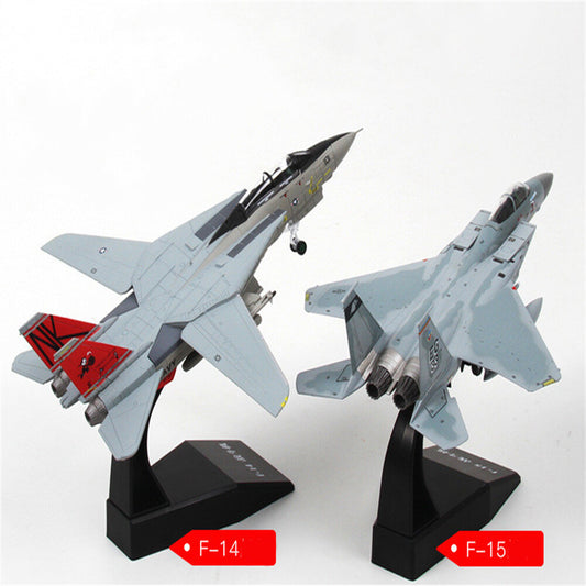 1/100 Eagle F-15 U.S Air Force Fighter Diecast Aircraft Airplane Plane Model Toy