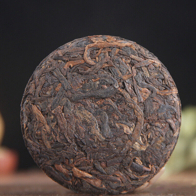 50g Health Ripe Tea Small Tea Cake Yunnan Traditional Banzhang Pu'er Tea
