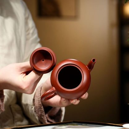 Original Ore Real Yixing Zisha Dahongpao Clay Tea Pot Marked Handmade Master Pot