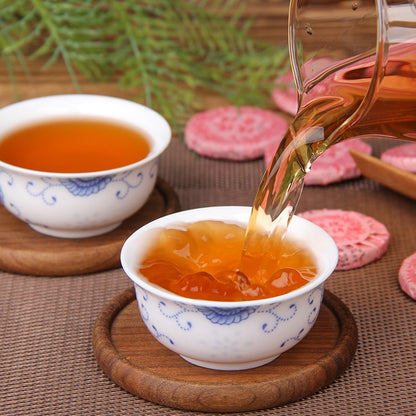 500g Yunnan Pu Erh Tea Cake Double Petaled Rose Tea Ripe Tea Small Tea Cake