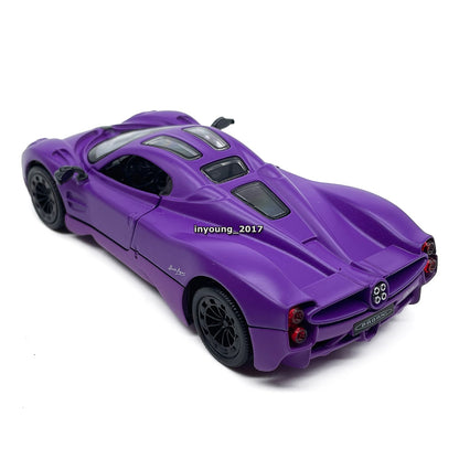 1/36 Pagani Utopia Model Car Diecast Toy Cars Toys for Boys Kids Gifts Purple
