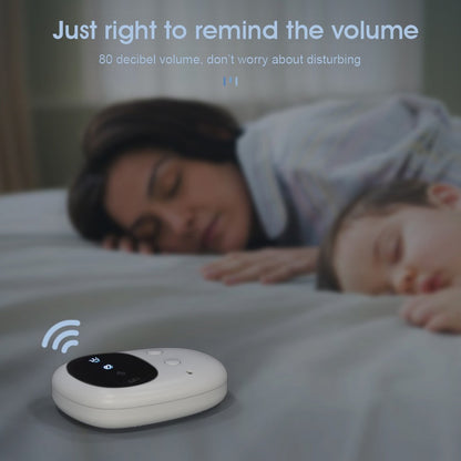 Wireless wet urine and enuresis alarm for elderly and infant bedwetting reminder