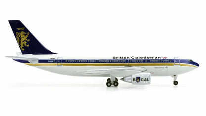 1:500 Herpa British Caledonian AIRBUS A310-200 Passenger Airplane Diecast Model