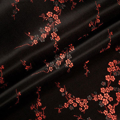 1M Chinese Fabric Vintage Brocade Satin Jacquard Floral Cheongsam Sewing DIY