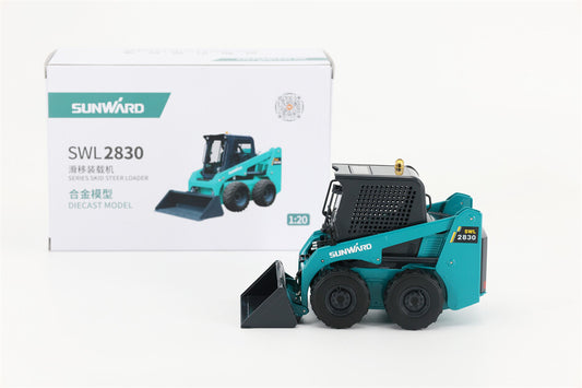 1:20 SUNWARD SWL2830 Series Skid Steer Loader Construction Machine Diecast Model
