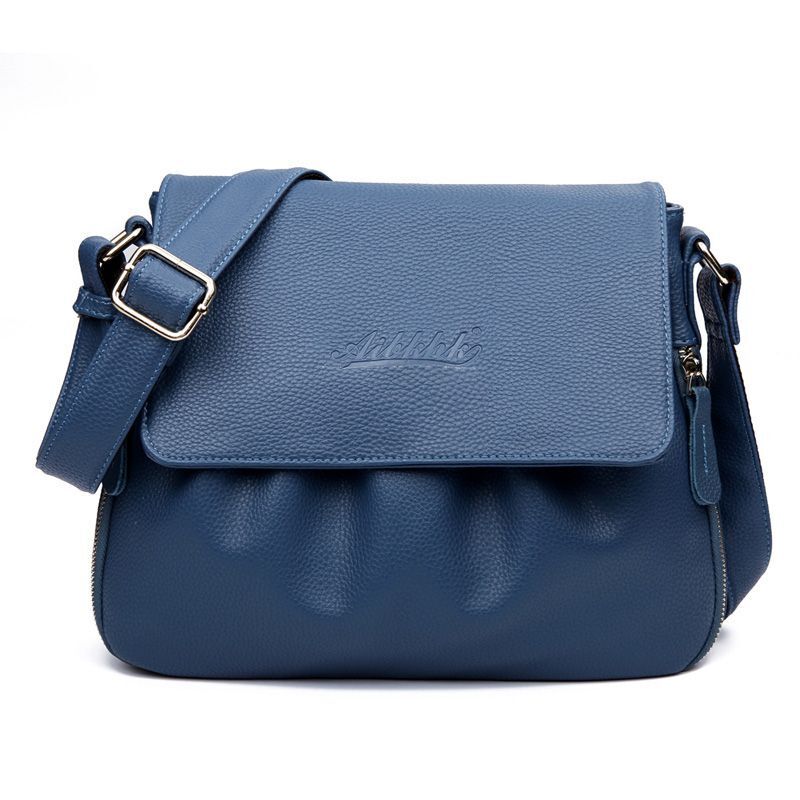 Genuine Leather Handbags Casual Shoulder Bags Messenger Crossbody Bag Travel Bag