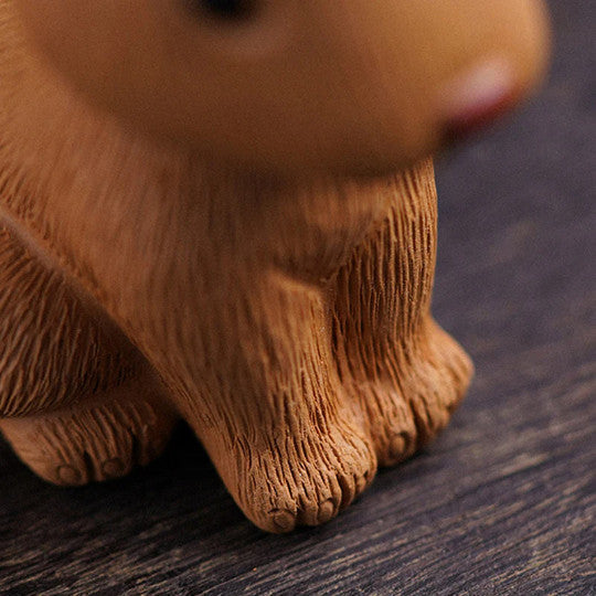 Lovely Rabbit Purple Clay Tea Pets from Yixing