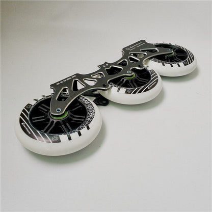 Frame Wheel Bearing 3*110mm Inline Speed Skating Frame Ultralight Alloy Base 85A