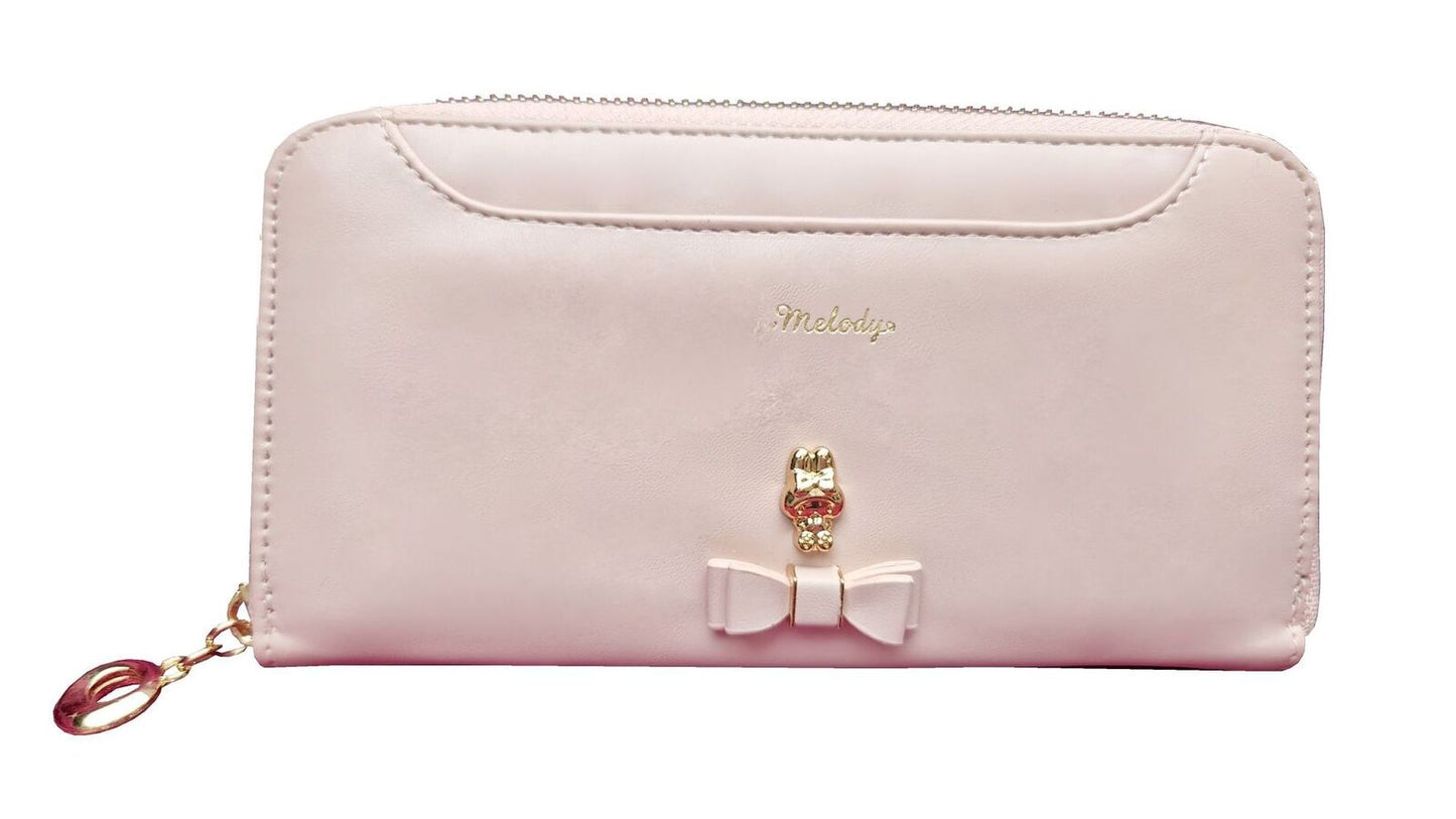 New Cinnamoroll kuromi Cute Long Wallet Silver Bag Handheld Bag in Stock