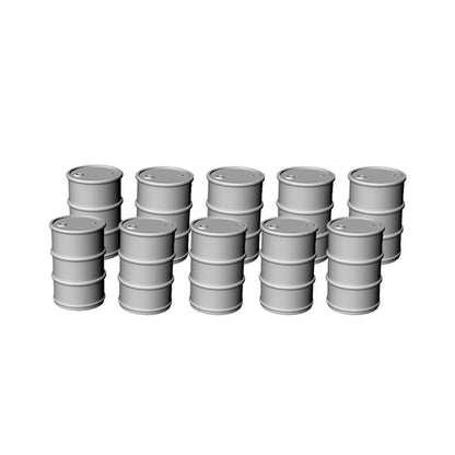 Yao's Studio LYT48015 1/48 55 Gallon Oil Drum Barrels For Scene model