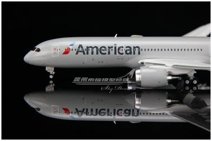1:400 GeminiJets American BOEING 787-9 Passenger Plane Flap Down  Diecast Model