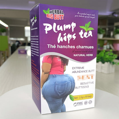 herbal big butt plnmp gips tea the hanches charnues natural 70g