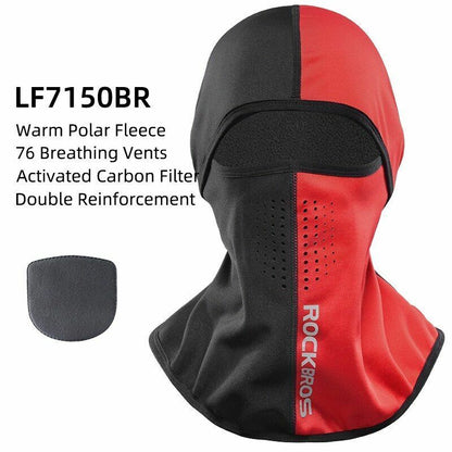 Cycling Face Mask Winter Climbing Hiking Fleece Thermal Windproof Balaclava Hat