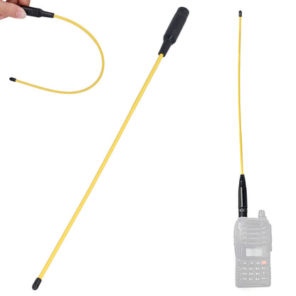 39CM DH‑771 UV Walkie‑Talkie Antenna For IC‑V8 IC‑V82 IC-V85 Replacement Part as