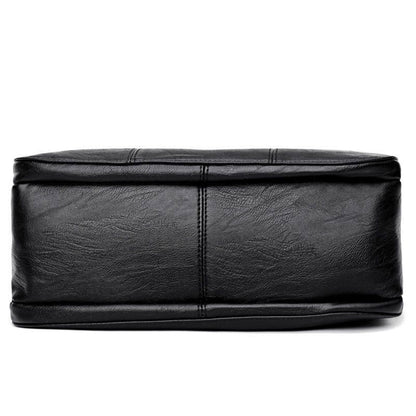 Women Shoulder Crossbody Bag Leather Messenger Bags Luxury Tote Elegant Handbag