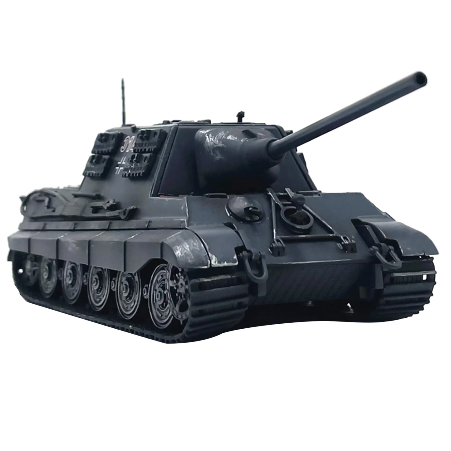 1:72 WWII German Jagdtiger Hunting Tiger Tank 1945 Alloy Model Collection Gift