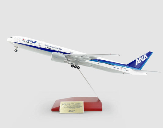 1:200 Hogan ANA BOEING 777-300ER Passenger Airplane ABS Plastic Aircraft Model