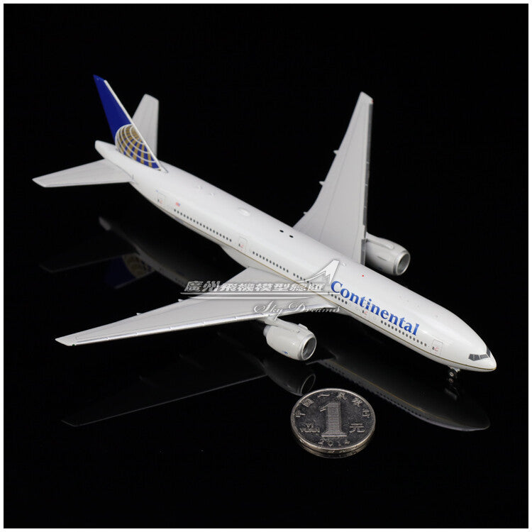1:400 Phoenix Contiental BOEING 777-200ER Passenger Airplane Diecast Plane Model