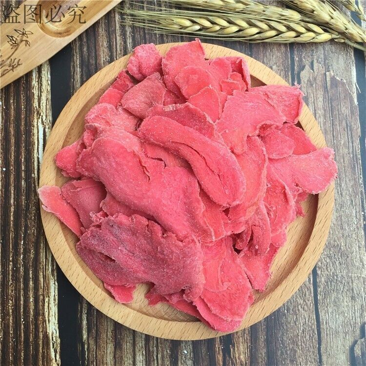 红姜片 休闲食品 500g Preserved Red Ginger Slices Natural Asian Chinese Food Snacks