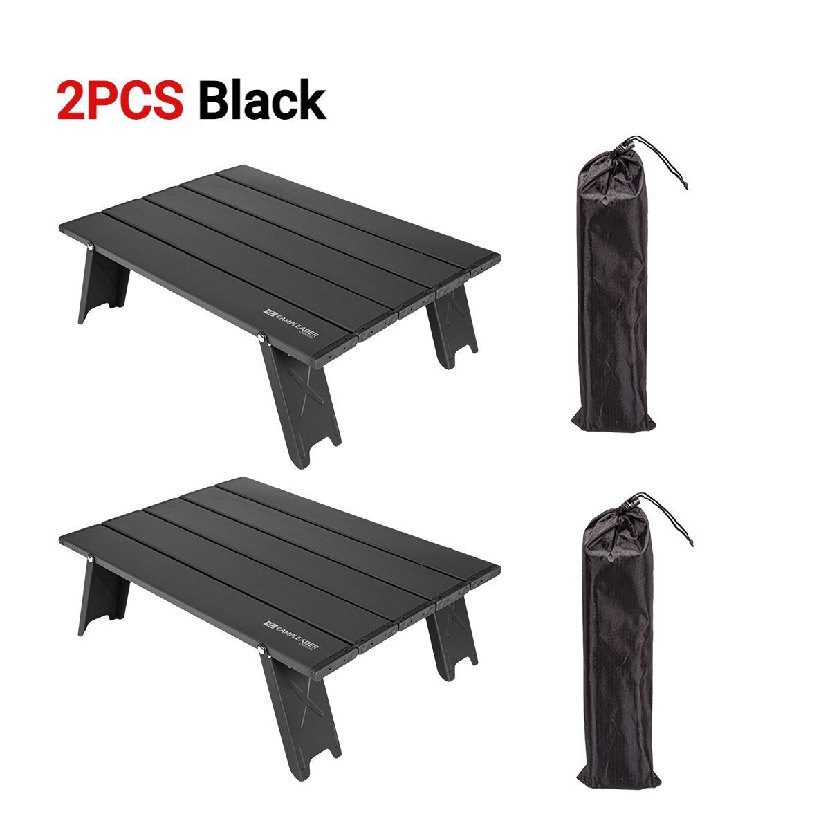 2/1pcs Camping Mini Foldable Table Ultralight Aluminum Alloy Outdoor Table Sey