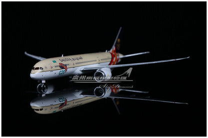 1:400 JC Wings SAUDI BOEING 787-9 Passenger Airplane Diecast Aircraft Model