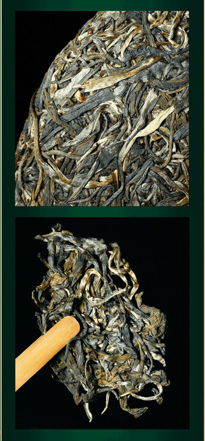 357g Yunnan Ancient Tree Naka 2024 Mellow Spring Tea Pu'er Tea Raw Tea Cake