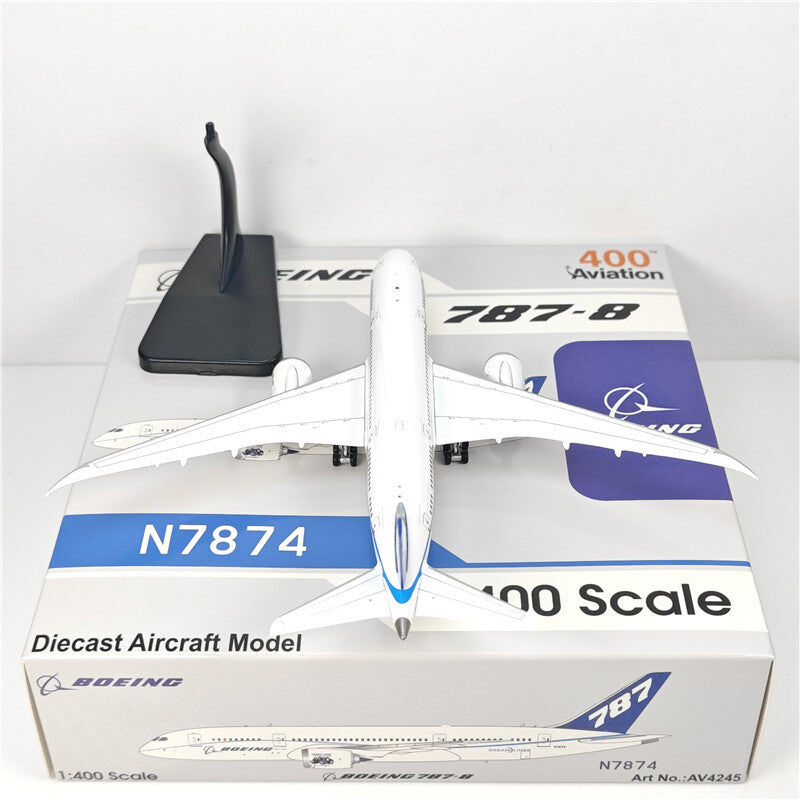 1:400 Aviation BOEING B787-8 Passenger Airplane Diecast Plane Model