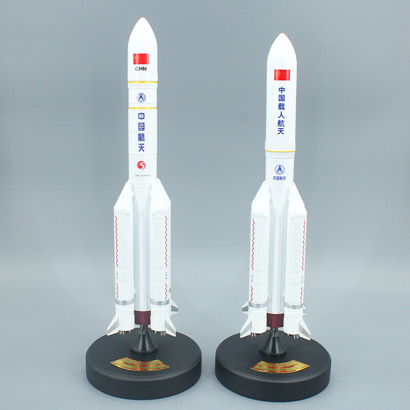 1:200 33CM China Long March CZ-5 Carrier Rocket Diecast Aerospace Model