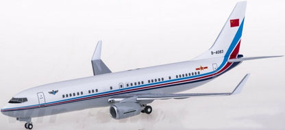 1:200 Hogan PLAAF BOEING 737-800 Passenger Airplane ABS Plastic Aircraft Model