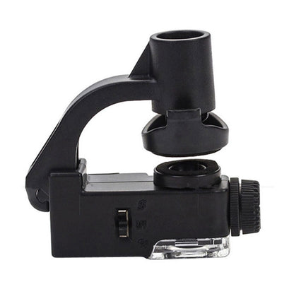 90X Universal Clip-on Zoom Cellphone LED Magnifier Phone Microscope Micro Lens F