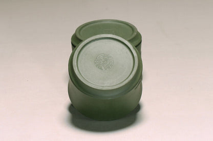 Bamboo Relief Zisha Tea Cup Real Yixing Purple Clay Kungfu Tea Cup 60ml Marked