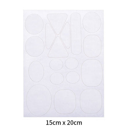 Self Adhesive Patches Various Pattern Repair Washable Stick On Clothing Sticker
