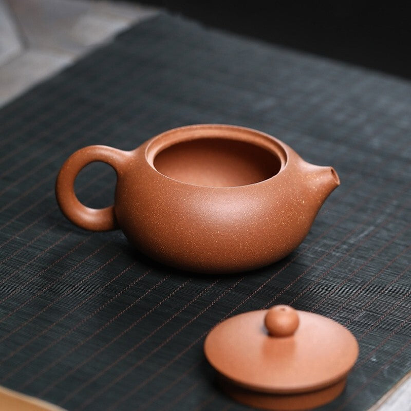 Tea Pot Chinese Yixing Zisha Clay Full Handmade Craft Marked Xishi Tea Pot New
