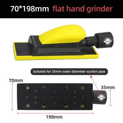 Manual Sanding Block Sandpaper Machine Hand Grinding Holder Handheld Polisher