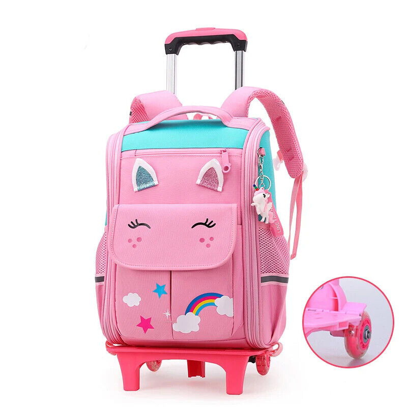 School Wheeled Backpack Girls School Bags School Backpack Wheeled Backpack Bag