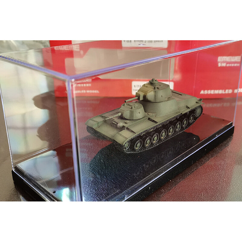1/72 Soviet T-100 Heavy Tank with Double Turret Tank Model Gift
