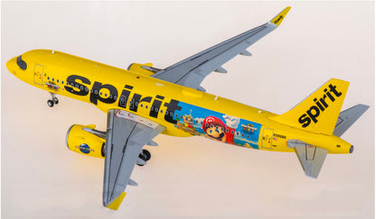 1:200 JC Wings Spirit Airlines Airbus A320neo Airplane Diecast Aircraft Model