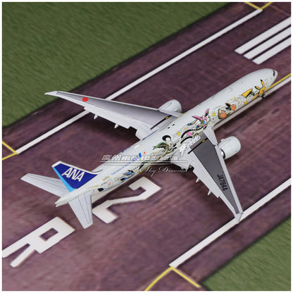 1:400 JC Wings ANA BOEING 777-300ER Flap Down Airplane Diecast Aircraft Model