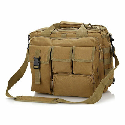 Large Backpack Tactical Shoulder Bag Laptop Handbag Outdoor Camping Hunting Bag