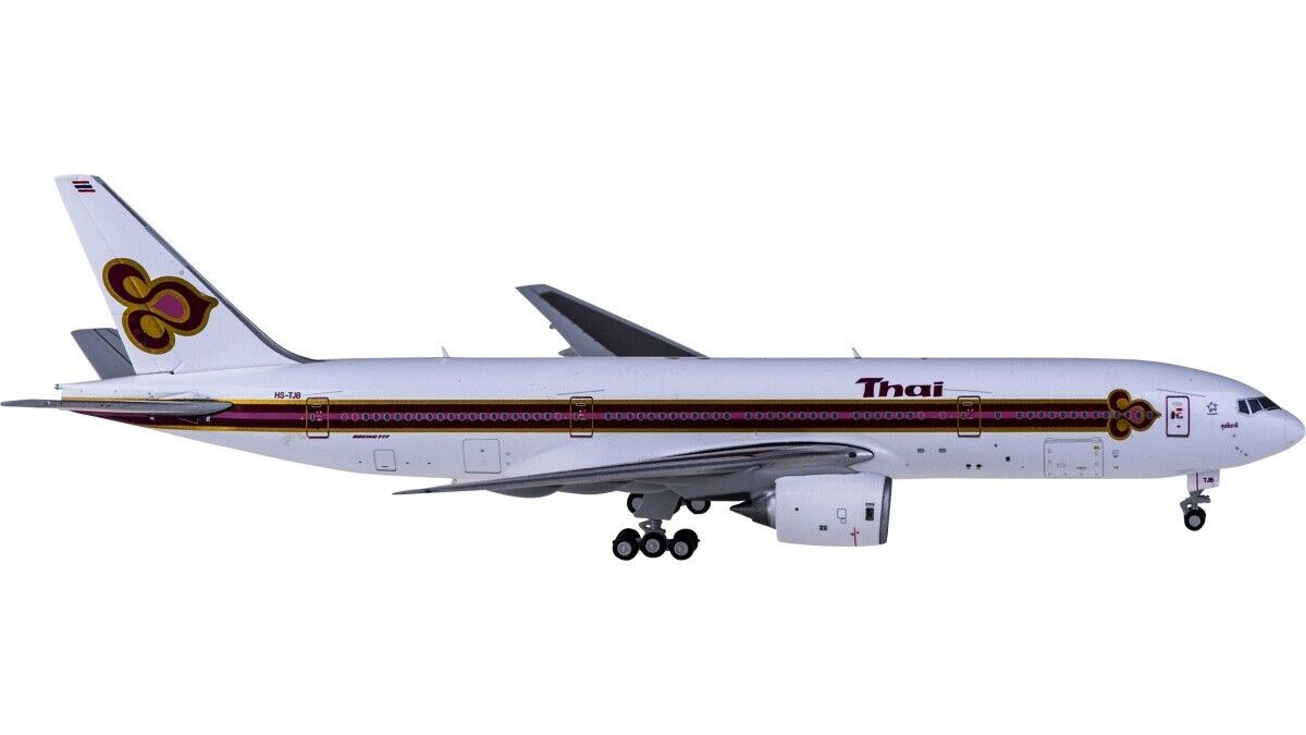 1:400 JC Wings Thai Airlines BOEING 777-200 Passenger Airplane Diecast Model