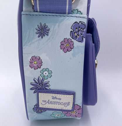 Disney Thomas The Aristocats Rare Purple Duchess 8.5" Lady Purse Crossbody Bag