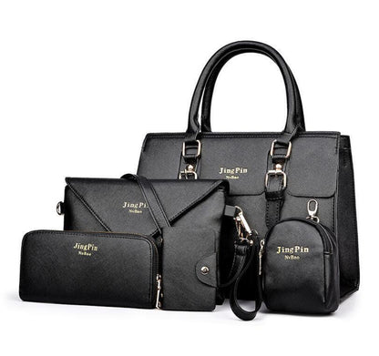 Shoulder Bag Set Five-Piece Casual Plainl Bag Portable Crossbody Bag