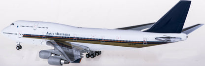 1:400 JC Wings ANSETT AUSTRALIA BOEING 747-400 Passenger Airplane Diecast Model