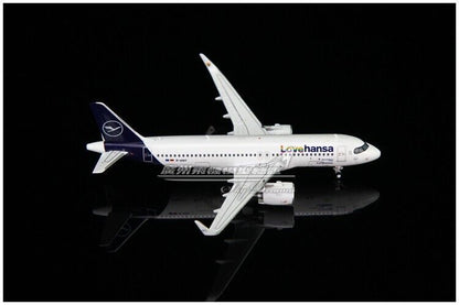 1:400 GeminiJets Lufthansa AIRBUS A320neo Passenger Airplane Diecast Plane Model