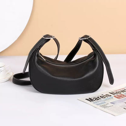 Dumpling Bag Crossbody Large Niche Authentic Leather Tactile Feel Shoulder Purse