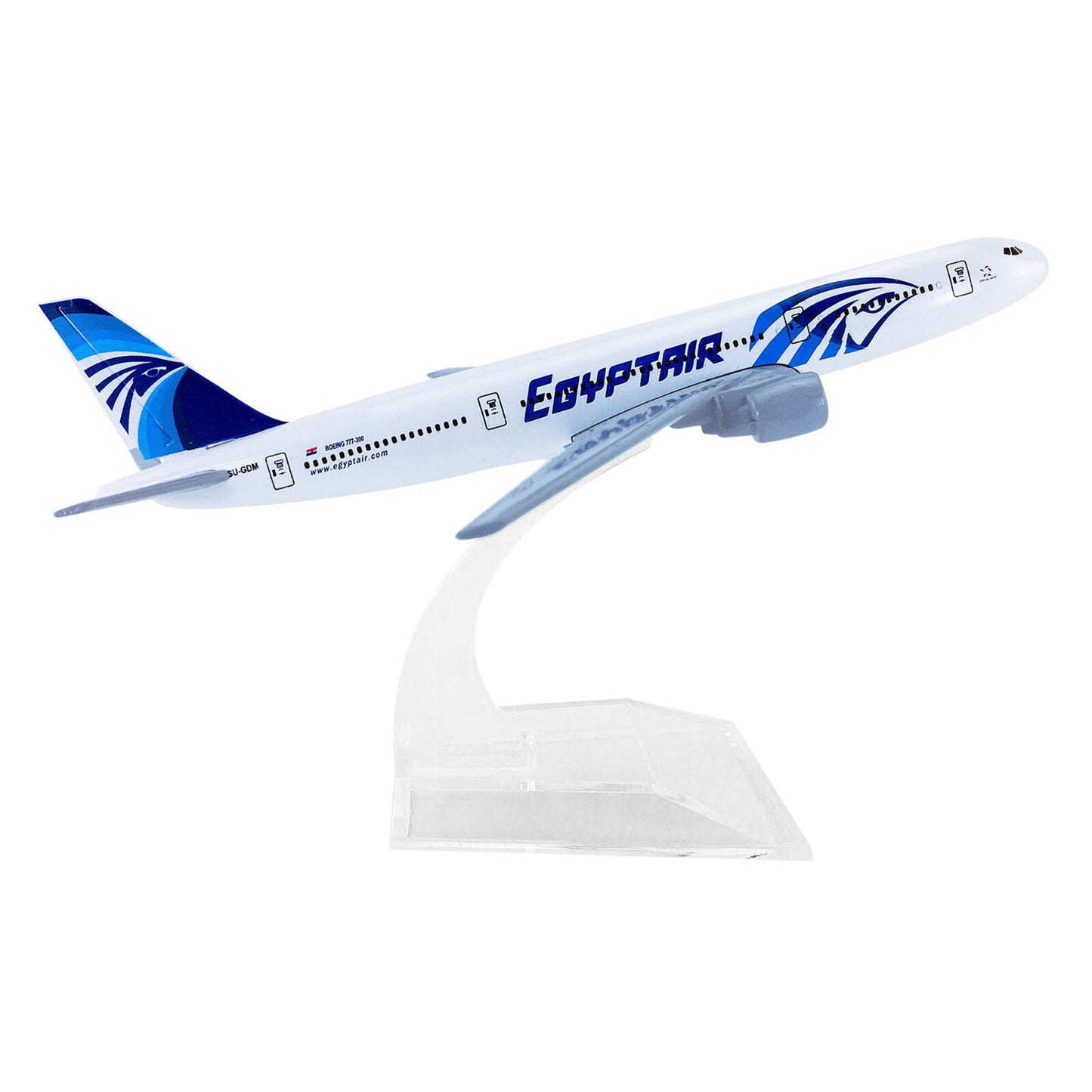 1:400 16cm B777 Egypt Air Airplane Model Alloy Aircraft Diecast Plane Ornaments