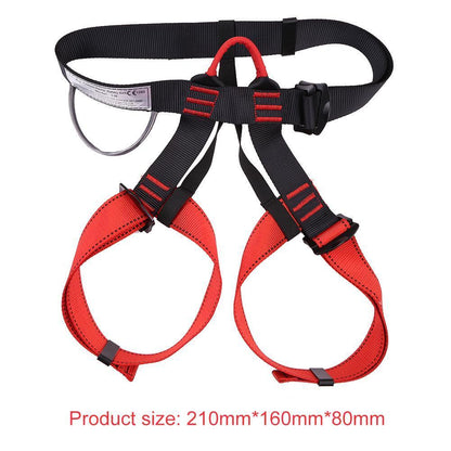 Outdoor Sports Rock Climbing Harness Waist Half Body Safety Belt Body Harness