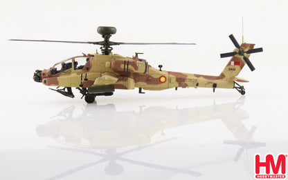 1:72 HM AH-64E Apache Guardian Qatar Air Force, 2022 Helicopter Diecast Model