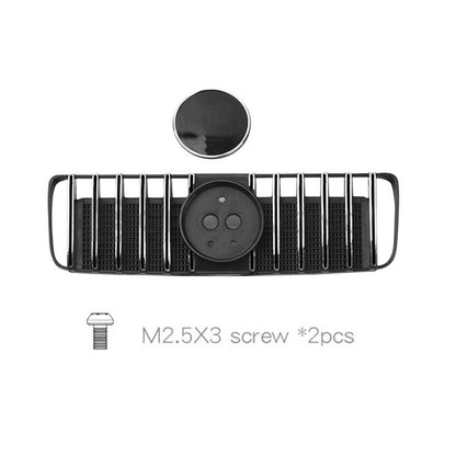 RC Car Chrome Black Radiator Grille Front Face Net For TRX4 G500 TRX6 G63