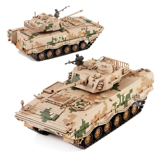 1/72 Chinese PLZ-10 120mm mortar tank model digital desert camouflage